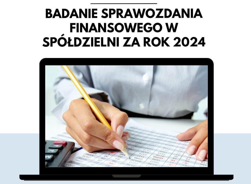 Badanie sprawozdania finansowego za 2024r