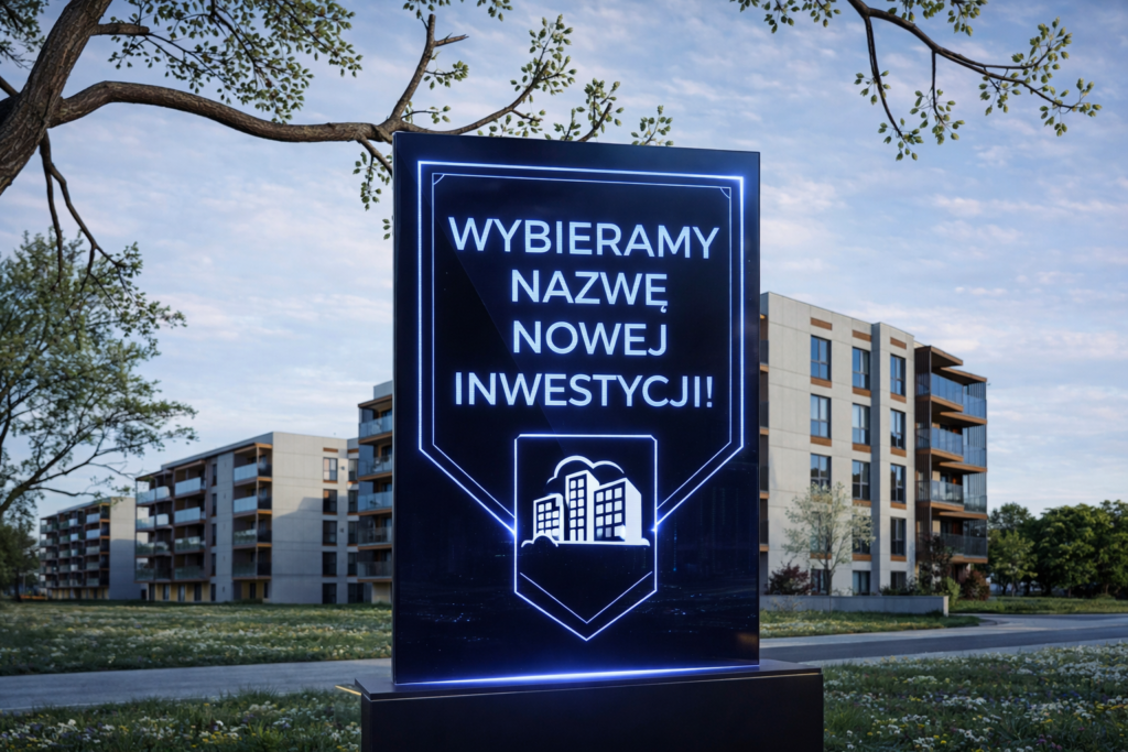 🏢 WYBIERAMY NAZWĘ NOWEJ INWESTYCJI!